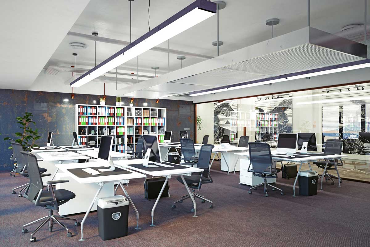 Lüftungsanlagen, Lüftungskanal Reinigung Büro Praxen